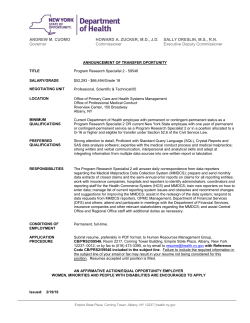 Program Research Specialist 2