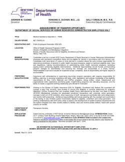 Medical Assistance Specialist 2