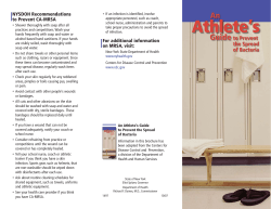 An Athlete's Guide to Prevent the Spread of Bacteria