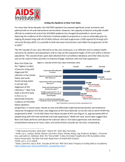 Ending the Epidemic Brief