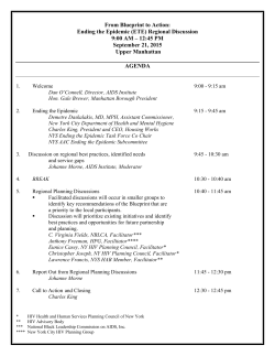 Agenda