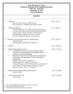 Agenda