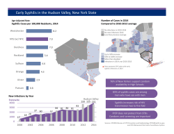Early Syphilis in the Hudson Valley Region
