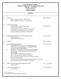 Agenda
