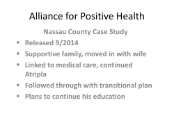 Alliance for Positive Health