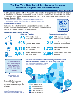 Fact Sheet on Law Enforcement Personnel as Trained Responders