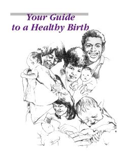 Your Guide to a Healthy Birth