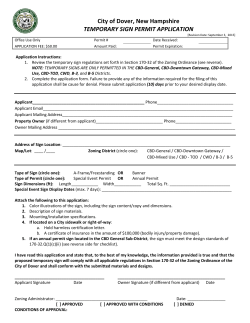 Sign, Temporary, Permit Application (2015)