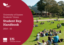 Student Reps Handbook