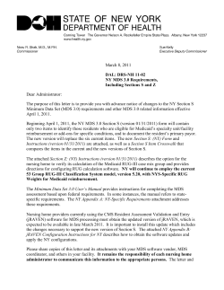 11-02 - MDS 3.0 Requirements