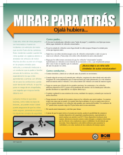 MIRAR PARA ATR S, Ojal hubiera...