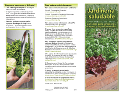 Jardineria Saludable