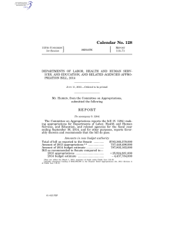 in July a Senate spending panel told NIH