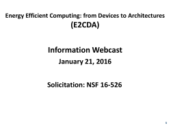 overview presentation