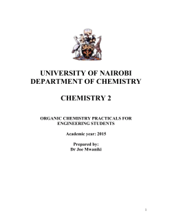Organic Practicals