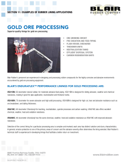 Gold Ore Processing