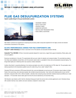 Flue Gas Desulfurization Systems