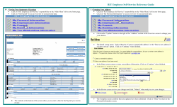 Print Employee Self Serve card
