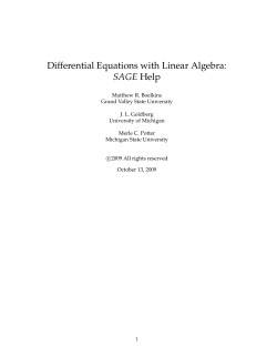 documentation by Prof. M. Boelkins of GVSU