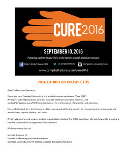 Click here to view the Vendor Prospectus.