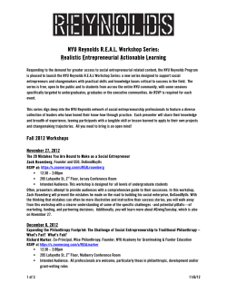 R.E.A.L Workshop Series