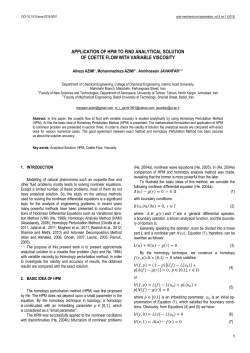 Application of HPM To Find Analytical Solution of Coette Flow with Variable Viscosity