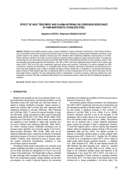 Effect of Heat Treatment and Plasma Nitriding on Corrosion Resistance of X90CrMoV18 Martensitic Stainless Steel