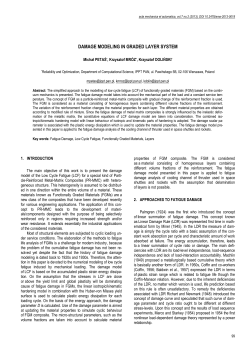 Damage Modeling in Graded Layer System