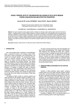 Doubly Periodic Sets of Thin Branched Inclusions in the Elastic Medium: Stress Concentration and Effective Properties