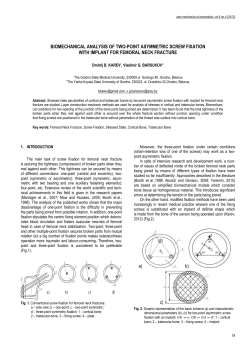Biomechanical Analysis of Two-Point Asymmetric Screw Fixation with Implant for Femoral Neck Fracture