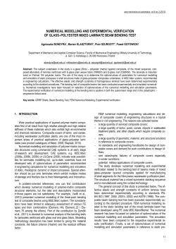 Numerical Modelling and Experimental Verification of Glass-Polyester Mixed Laminate Beam Bending Test