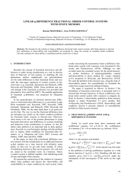 Linear q-Difference Fractional-Order Control Systems with Finite Memory