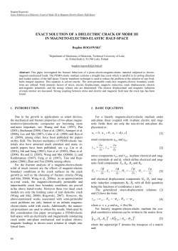 Exact Solution of a Dielectric Crack of Mode III in Magneto-Electro-Elastic Half-Space