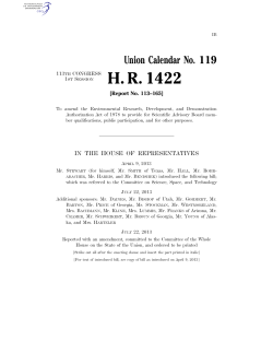 EPA Science Advisory Board Reform Act