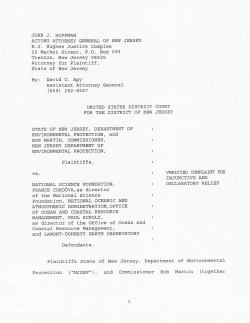 The state Department of Environmental Protection (DEP) on 3 July asked a federal court to at least temporarily stop the planned research,