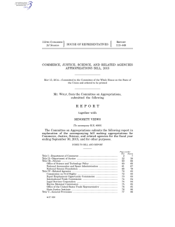 report that accompanies the bill