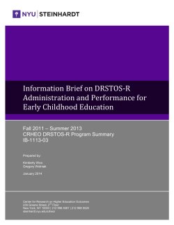 DRSTOS IB-1113-03_Early_ Childhood_PDR_Jan_2014.pdf