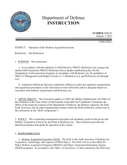 Department of Defense Instruction 5000.02