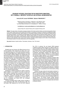 Boundary Integral Equations for an Anisotropic Bimaterial with Thermally Imperfect Interface and Internal Inhomogeneities