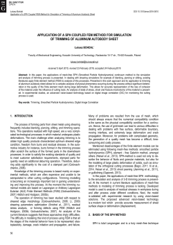 Application of a SPH Coupled FEM Method for Simulation of Trimming of Aluminum Autobody Sheet