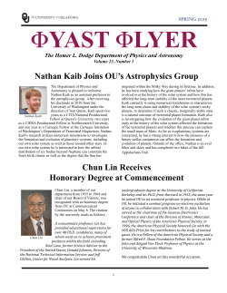 Newsletter 2015