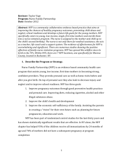 Nurse Family Partnership