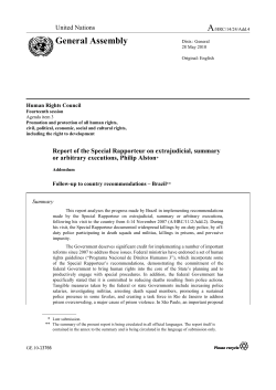 2010 report on Brazil