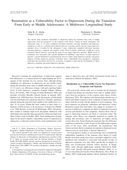 abela hankin rumination