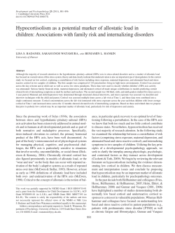 badanes watamura hankin hypocortisolism