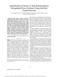 Mohd Wazir Mustafa 2007 Identification of Source to Sink Relationship