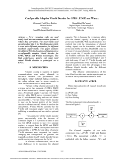 Ahmad Zuri Sha'ameri 2007 Configurable Adaptive Viterbi Decoder