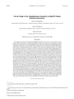 On the Origin of the Standardization Sensitivity in RegEM Climate Field Reconstructions