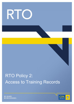 Access to training records