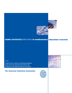http://www.amstat.org/education/pdfs/UsingStatisticsEffectivelyInMathEd Research.pdf